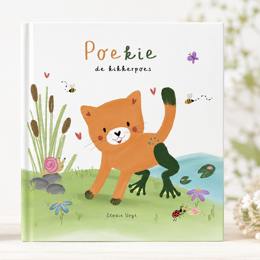 Boek Poekie de Kikkerpoes