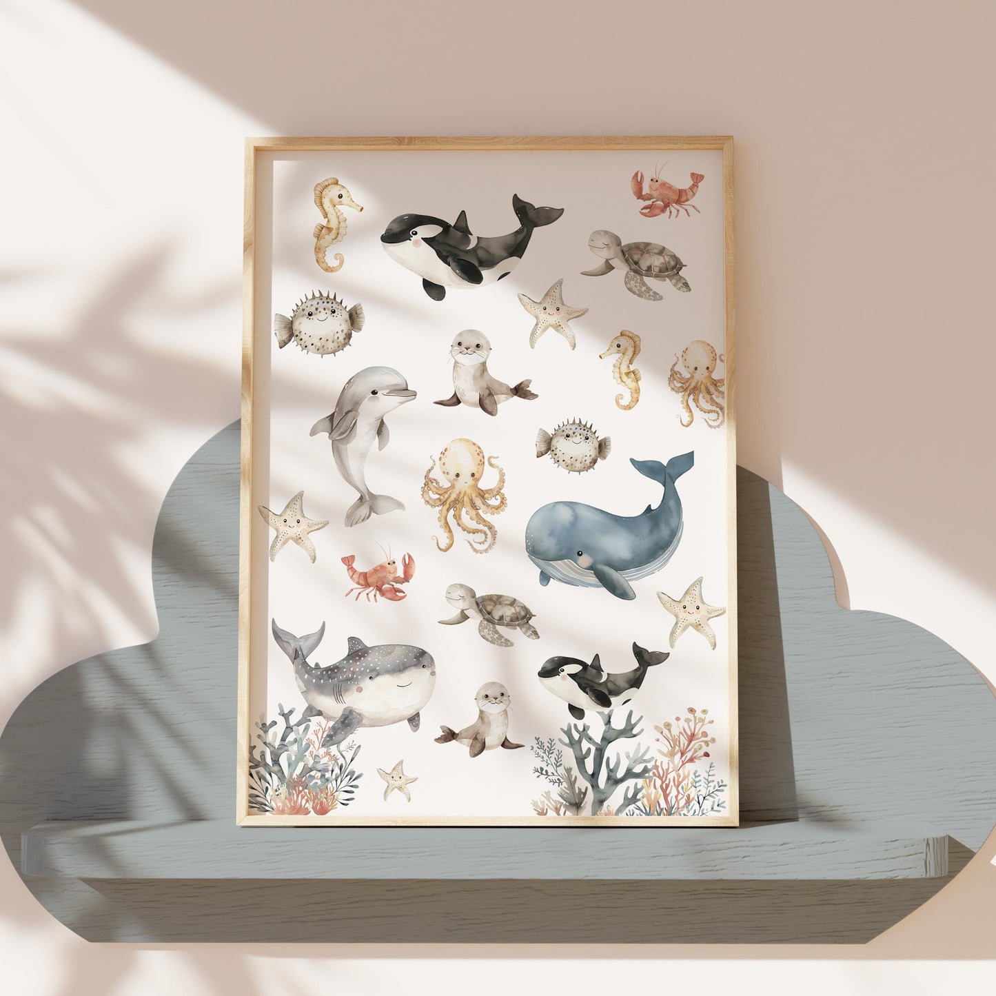 Poster zeedieren