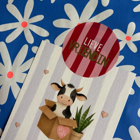 Sticker lieve vriendin