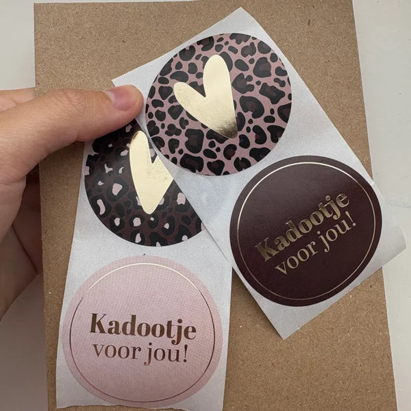 Stickers groot luipaard